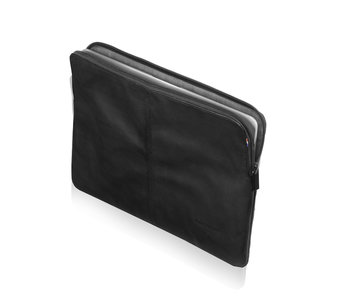 Decoded Leather Zipper Sleeve 13 inch Black