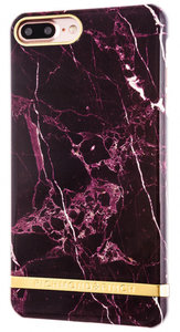 Richmond Finch Marble Glossy iPhone 7 Plus hoesje Red
