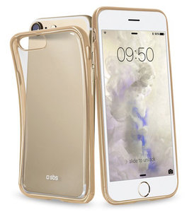 SBS Mobile Slim Edge iPhone 7 hoesje Gold