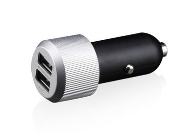 Just Mobile HighWay Pro Carcharger Silver